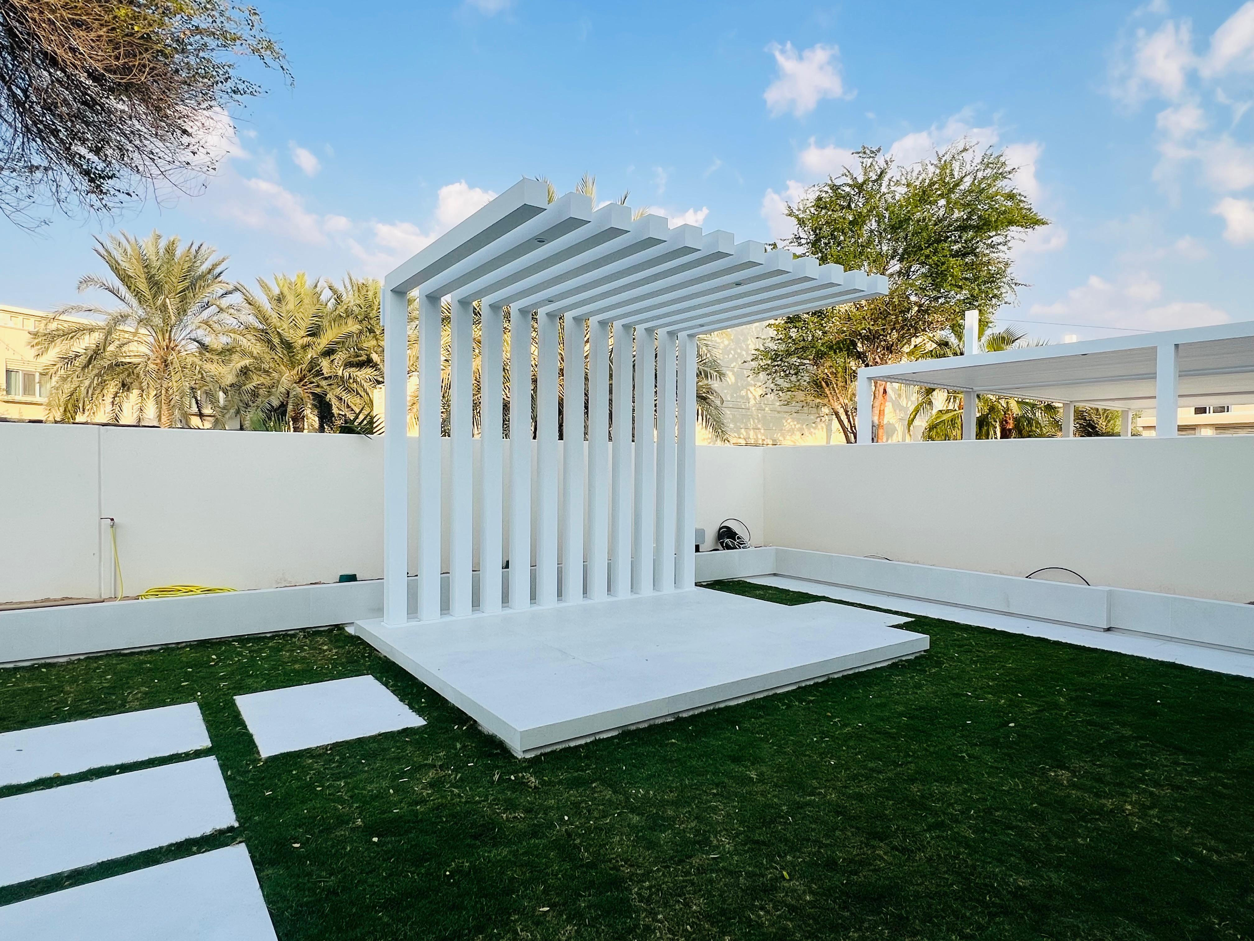Luxury Aluminium Pergola Installation in Dubai
